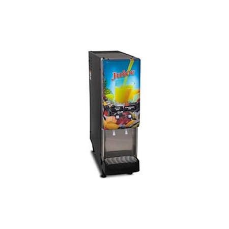 Silver Series„¢ 2-Flavor Cold Beverage System, Fully Lit, Juice Display